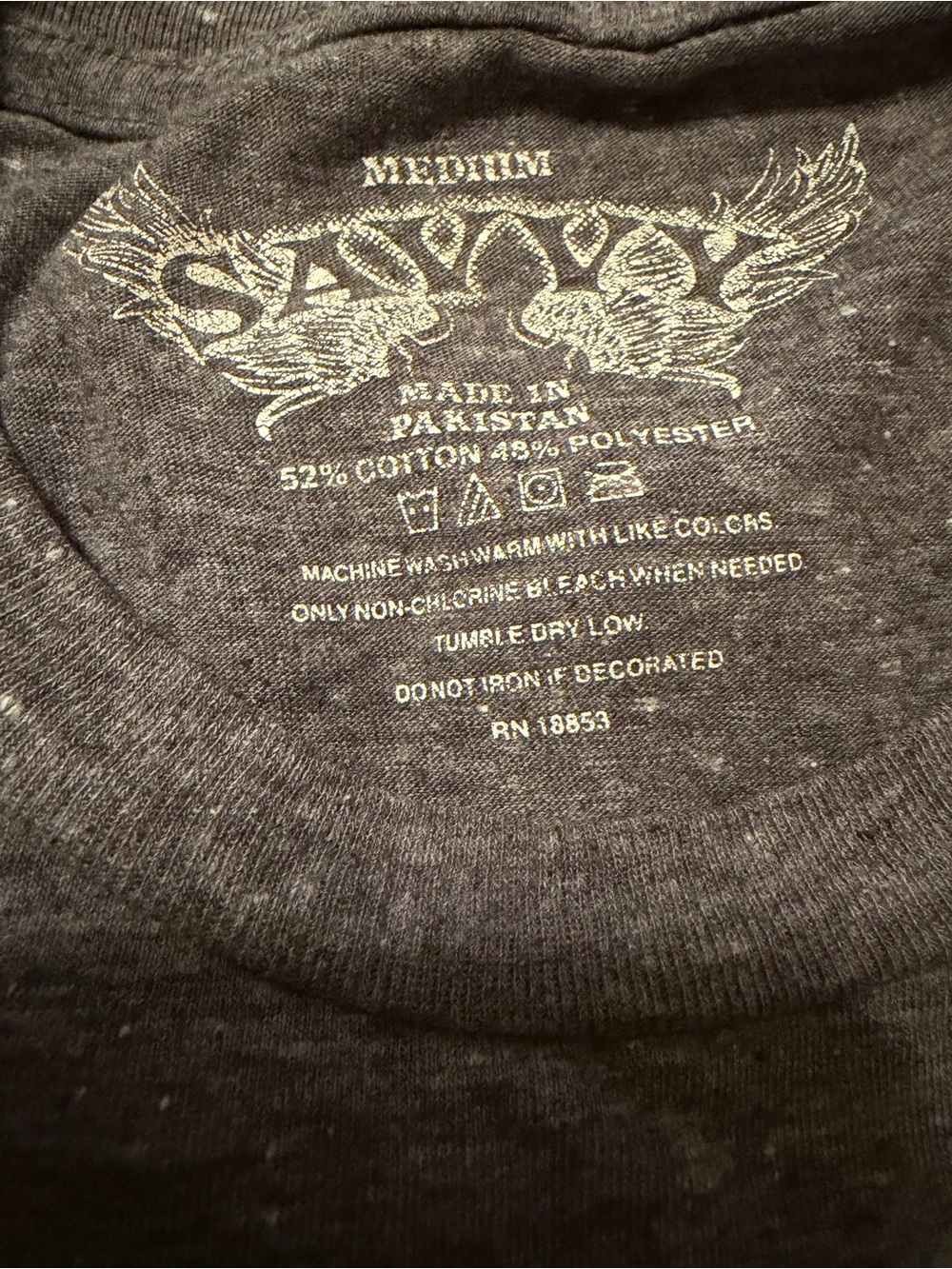 Lot of 2 Mens Medium Gray T-Shirts: Atari and Rocky - Picture 6 of 6